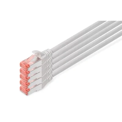 Bild av DIGITUS Professional patch cable 20 m grey Grå meter