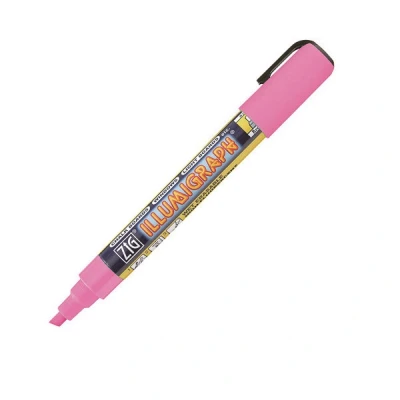 Bild av ZIG Illumigraph Broad 6mm rosa