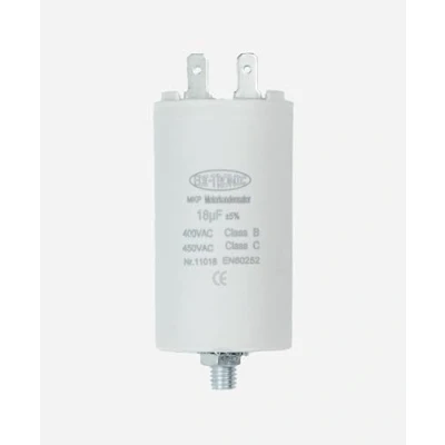 Bild av Kondensator, startkondensator, motorkondensator, arbetskondensator, MKP 18 µF 450 V