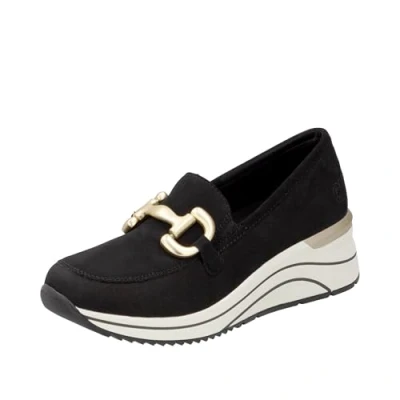 Bild av Remonte Dam D0T12 Loafer, svart, 39 EU, EU