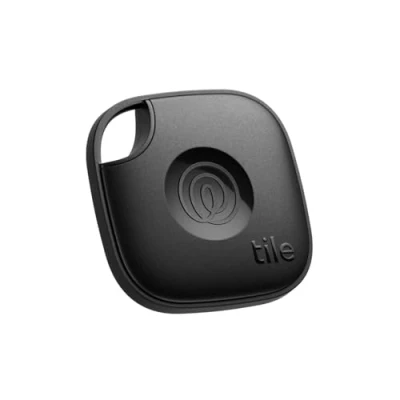 Bild av Tile by Life360 Mate (2024) Bluetooth bricka, nyckelsökare och spårare för nycklar, väskor med mera. Telefonsökare. Både iOS Android kompatibelt. 1 pack (svart)