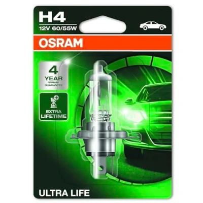Bild av OSRAM 64193ULT 01B Ampoule, projecteur longue portée H4 12V 60/55W 3200K Halogène VOLKSWAGEN: Multivan 5 (7HM, Polo V 3/5 portes, GOLF 3