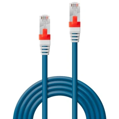 Bild av Cat.6 (A) SSTP/S/FTP PIMF premium patchkabel, 10 GBit, halogenfri, blå, 30 m