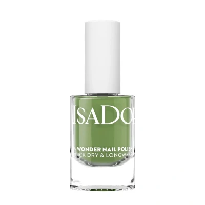 Bild av IsaDora nagellack snabbtorkande långvarig och lätt att applicera individuell nageldesign veganskt nagelpolering i olika färger 142 lime