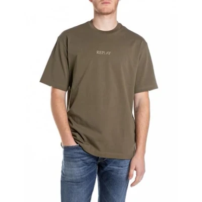 Bild av Replay Tshirt bas, Storlek: Small, Mud