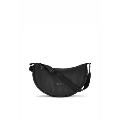 Bild av Larkson Solveig Medium HALF MOON Axelremsväska, Storlek: One Size, Black