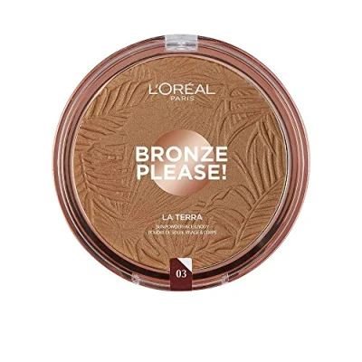 Bild av L`Oreal Paris Bronze Please! Compact Powder 03 Medium Caramel 18 g