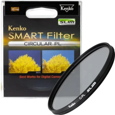 Bild av Kenko 77 mm smart cirkulärt polariserande filter för kamera, svart