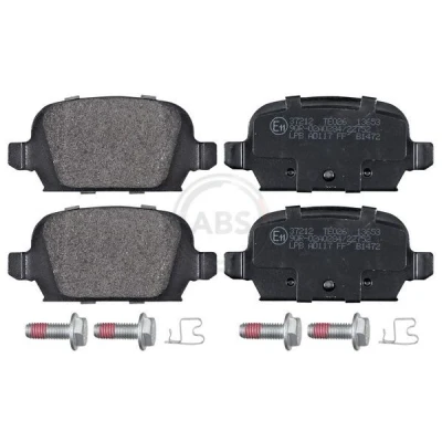 Bild av A.B.S. 37212 Jeu de plaquettes frein avec indicateur d&#039;usure OPEL: Corsa C 3/5 portes, Tigra Twintop, С Van, VAUXHALL: Mk2