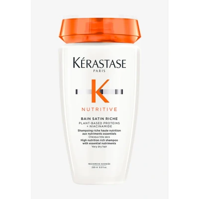 Bild av KÉRASTASE Nutritive BAIN Satin 2 RICH Nutrition Shampoo FOR VERY DRY HAIR Schampo, Storlek: 250 ml,