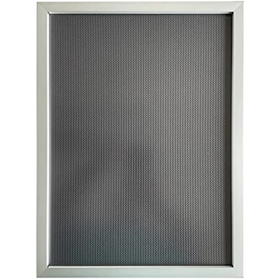 Bild av Albyco Bildram klippram för affisch A3 Format ram 30 x 42 cm ramtjocklek 25 mm färg silver/aluminium