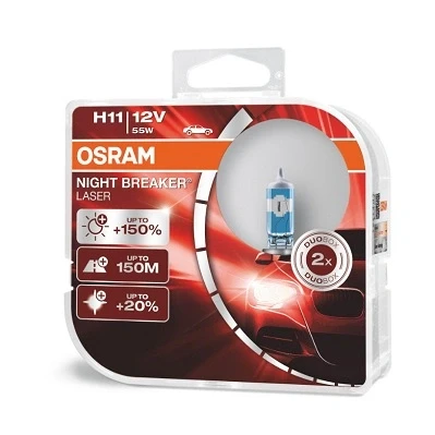 Bild av OSRAM 64211NL HCB Ampoule, projecteur longue portée H11 12V 55W 4200K Halogène MERCEDES BENZ: Classe E Break, Berline, TOYOTA: Auris 5 portes