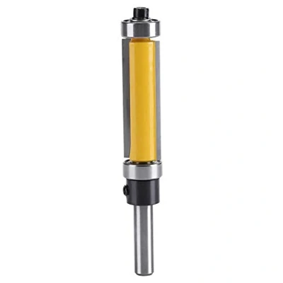 Bild av Fdit Flush Trim Router Bit Top Bearing 1/4&quot;Shank Straight Tungsten Carbide Tipped Woodworking Tool REUSABLE PACKAGING