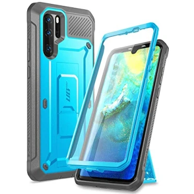 Bild av SUPCASE Skal för Huawei P30 Pro, Integrerat Skärmskydd med [Kickstand] Robust Fodral Hela Kroppen [Unicorn Beetle PRO] PRO (Blå)