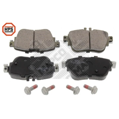 Bild av MAPCO 6039HPS Jeu de plaquettes frein Essieu arrière préparé pour indicateur d&#039;usure, contact signal d&#039;usure exclu avec vis d&#039;étrier