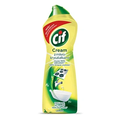 Bild av Cif Cream Lemon Mikrokrystallinsk milk 780 ml