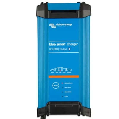 Bild av Victron Energy Blue Smart IP22 12 Volt 30 amp 230V, Enkel Output Batteriladdare CEE 7/7, Bluetooth