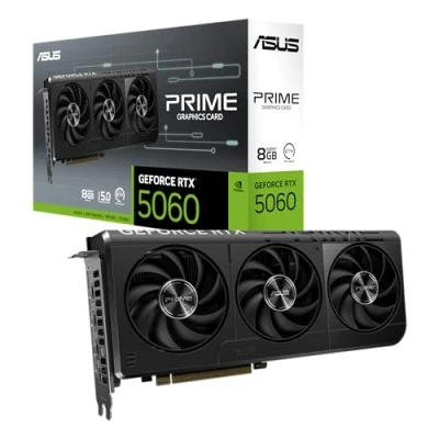 Bild av ASUS GeForce RTX 5060 Prime 8GB GDDR7 RAM Grafikkort
