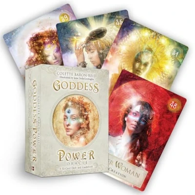 Bild av Goddess Power Oracle (Standard Edition): A 52 Card Deck and Guidebook ― Love Cards for Healing, Inspiration Divination