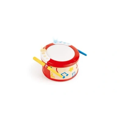Bild av Toy Drum, Hape Play Along Percussion Instrument With Drumsticks, Lights, Guided Play, Rhythm And Song Settings. 12 Months +