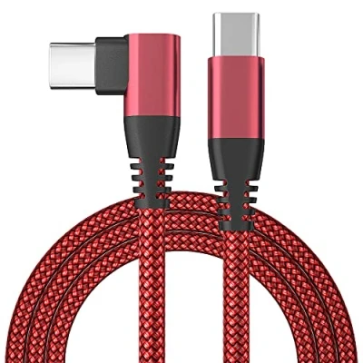 Bild av BIBTIM USB C till kabel 1 m, 3 stycken 60 W 2.0 typ laddningskabel, kompatibel med MacBook iPad Air 5 Pro 2021 Galaxy S22 Ultra S20 FE S10 A12 Mi 11 Note 0 pixlar 39,5 EU