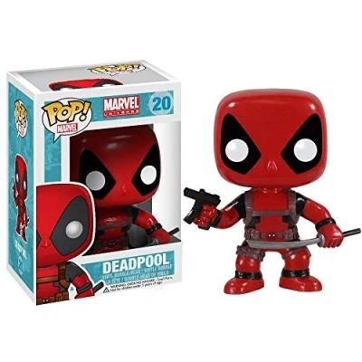 Bild av Figurine Pop ! Marvel 20 Universe Bobble Head Deadpool