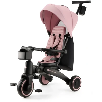 Bild av Kinderkraft Jazz 4 i 1 Trehjuling, Rosa