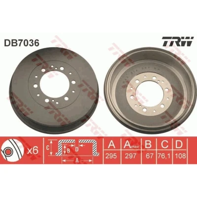 Bild av Bromstrumma TRW DB7036