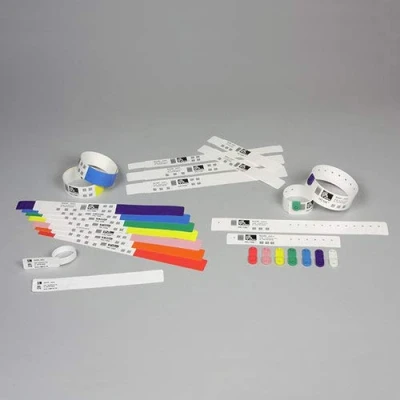 Bild av Zebra Z Band Direct Adult Size häftande armb