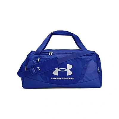 Bild av Under Armour Unisex Contain Duo Duff MD, Kunglig (400)/Metalliskt Silver, M, Obestridlig 5.0 duffel