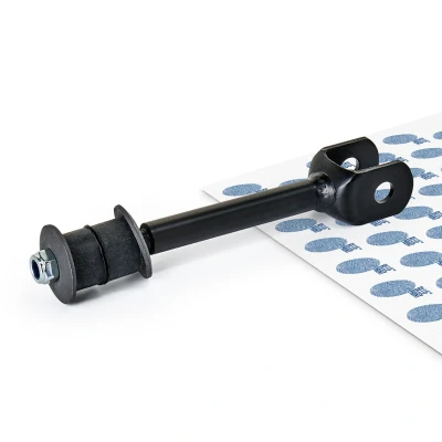 Bild av BLUE PRINT ADT385103 Biellette de barre stabilisatrice Essieu arrière gauche, droit 110 M8 x 1,25 avec écrou autobloquant Acier noir