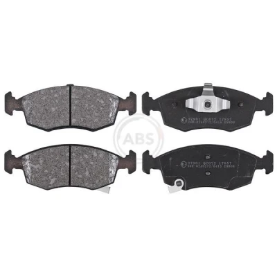 Bild av A.B.S. 37901 Jeu de plaquettes frein avec indicateur d&#039;usure FIAT: Panda III 3/5 portes, LANCIA: Ypsilon II,