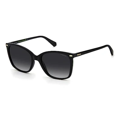 Bild av Polaroid PLD 4108/S 807 BLACK, 55, SQUARE, Polarized