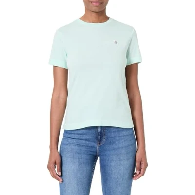 Bild av GANT Shield Tshirt bas, Storlek: XS, Faded mint