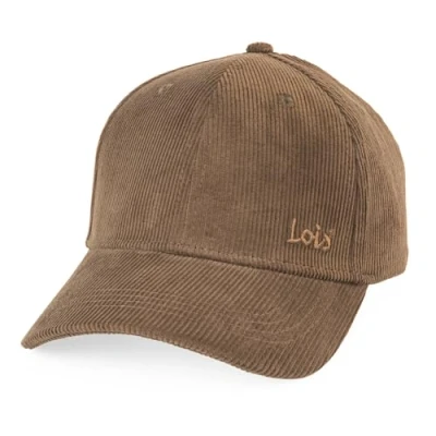 Bild av Lois Keps. Baseballkeps i en storlek med justerbar kepsfunktion, keps för män. Trucker keps., Brown