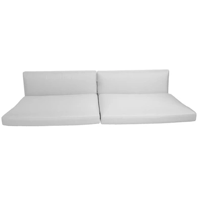Bild av Cane line Connect 3 Seater Cushion set Kuddar för utomhusbruk White B: 195 x D: 67 H: 8 cm