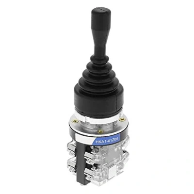 Bild av HKAI 41Z04 4NO 4 Position Momentary Joystick Switch, Spring Return Joy Stick Switch Replacement