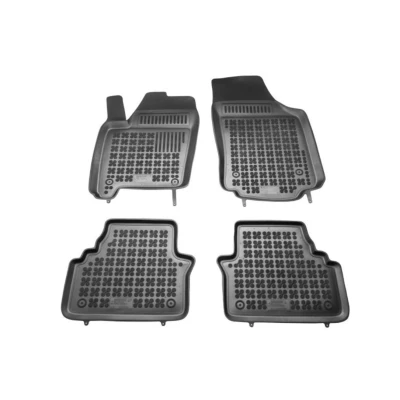 Bild av REZAW PLAST 200509 Ensemble de tapis sol Caoutchouc avant et arrière 4 noir Sur mesure OPEL: Meriva A