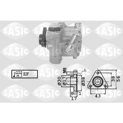 Bild av SASIC 7076048 Pompe De Direction Assistée hydraulique AUDI: A4 B7 Avant, B6 Berline