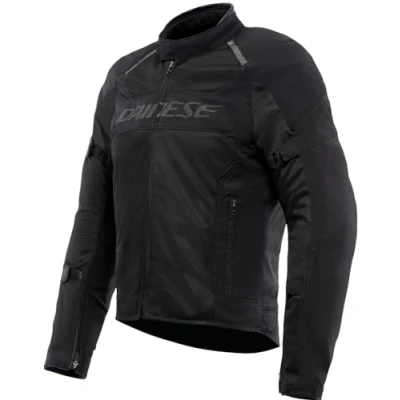 Bild av Dainese Air Frame 3 Tex jacka, sommar motorcykeljacka med avtagbart vindtätt foder, man, svart/svart, 64