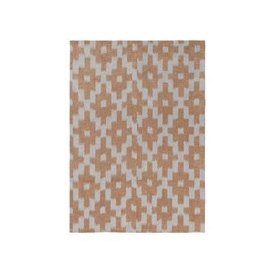 Bild av Ferm Living Ikat Tea Towel Kökshandduk Mist Blue/Terracotta W50 x D0 H70 cm