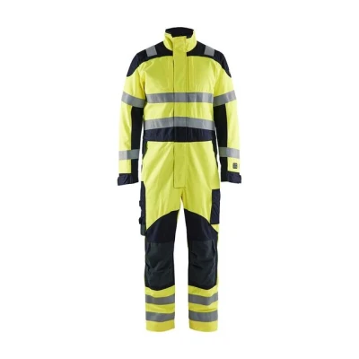 Bild av OVERALL 6089 1512 MULTINORM INHERENT VARSELGUL/MBLÅ C56 Beijerbygg Byggmaterial