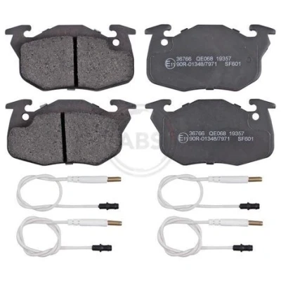 Bild av A.B.S. 36766 Jeu de plaquettes frein contact signal d&#039;usure inclus PEUGEOT: 306 3/5 portes, 106 II I portes