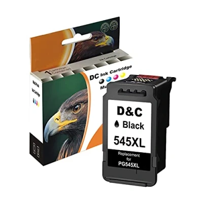 Bild av D&amp;C PG 545XL bläckpatroner Remanufactured för Canon 545 XL Pixma TS3150, MX495, MG2950, iP2850, MG3050, MG3051, MG2450, MG2550, MG2555S (1 x svart)