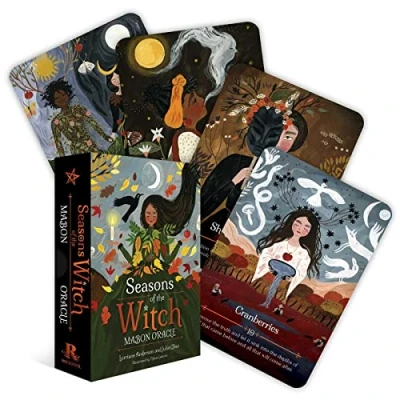 Bild av Seasons of the Witch: 44 Gilded Cards and 144 Page Full Color Guidebook