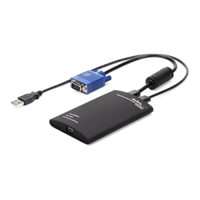 Bild av StarTech.com Adapter för kraschvagn 1920 x 1200 bärbar laptop USB 2.0 till KVM konsol (NOTECONS01)