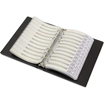 Bild av Fasizi 1 % 0402 SMD resistor blandad mapp (0 ohm 10 m ohm) 170 värde x 50 st = 8 500 provbok