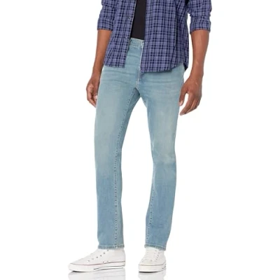 Bild av Amazon Essentials Men&#039;s Jeans smal passform, Ljusblå vintage, 35W / 30L
