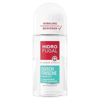 Bild av Hidrofugal Dusch fräsch roll on (50 ml), starkt anti perspirant skydd med en behagligt doft, deodorant för utan etylalkohol