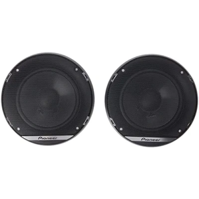 Bild av Pioneer TS G130C 2 vägs komponenthögtalare för bilar (250 W), 13 cm, kraftfullt ljud, IMPP membran optimal bas, 40 W ingångseffekt, 44 mm installationsdjup, svart, högtalare